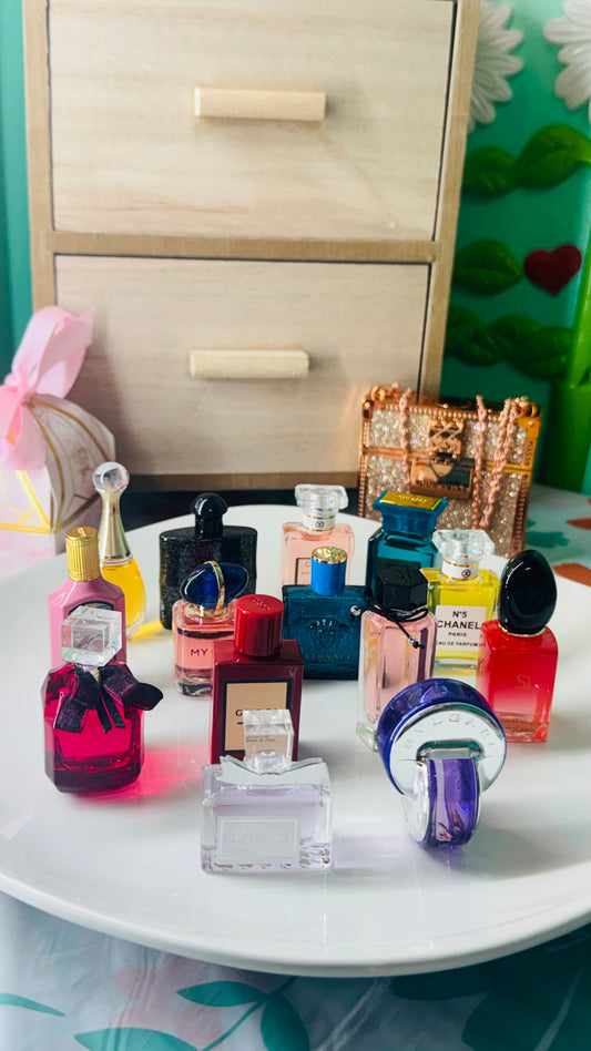 MINI PERFUMES TRAVEL SIZE